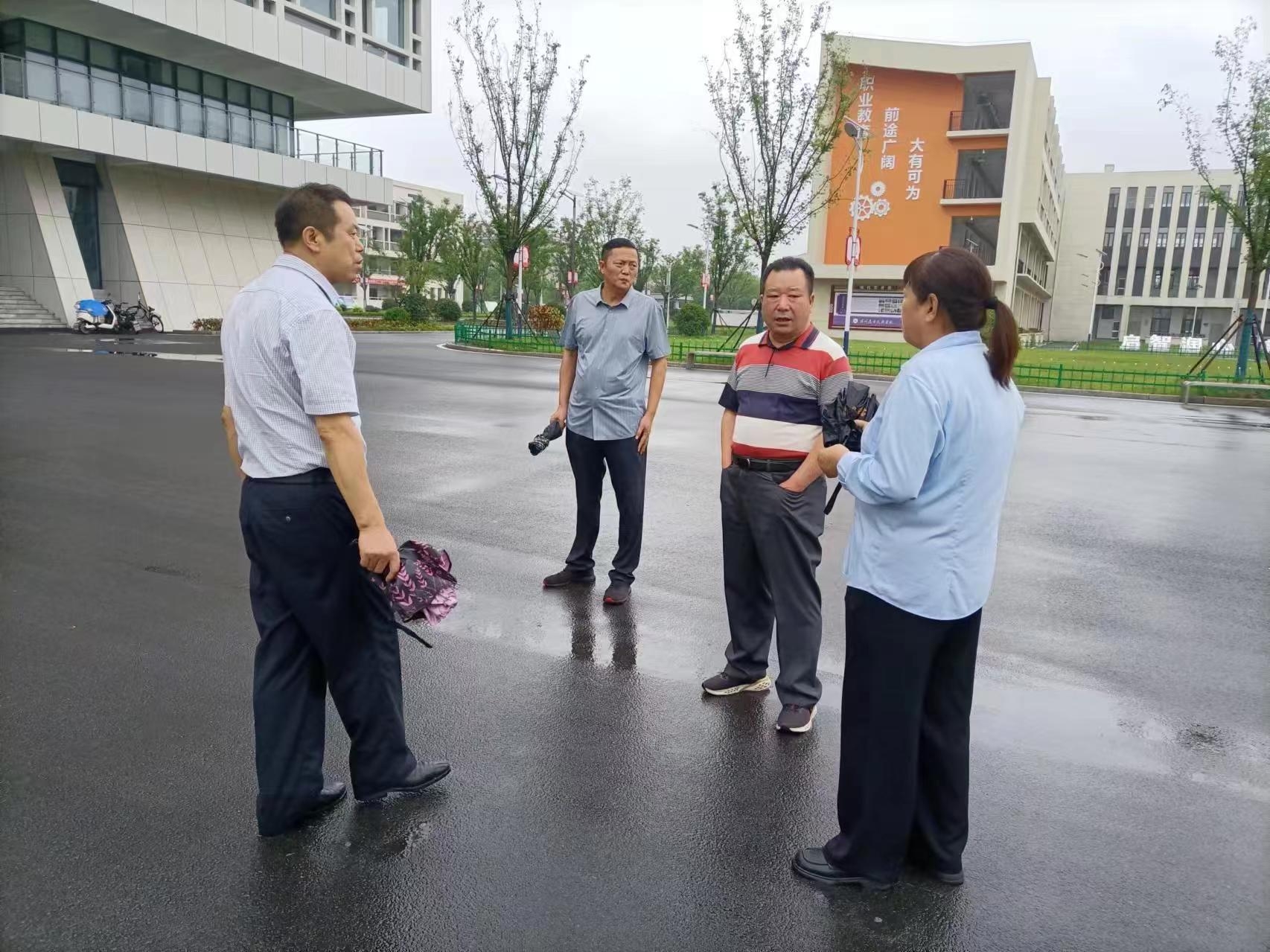 未雨綢繆，共筑校園防汛安全網 ——宿州應用技術學校夏日防汛記